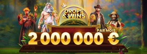 Jackpots et gros gains chez Cresus Casino