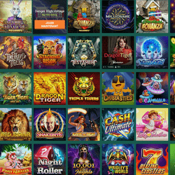 Sélection de machines à sous vidéo Cresus Casino